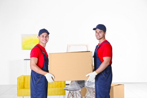 Checklist and moving supplies used for a Millhill house move
