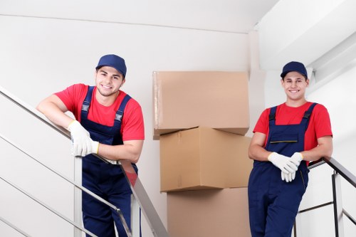 Careful loading and unloading support from a Millhill man and van service