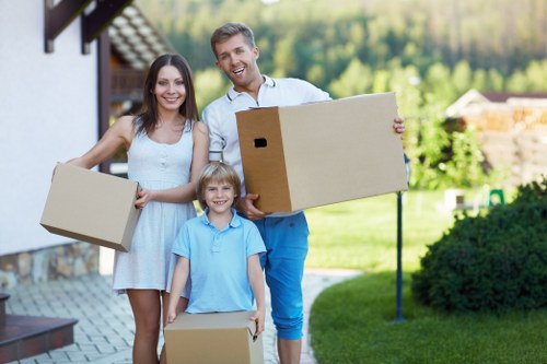 Removal van service for house and flat moves in Millhill