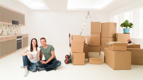 Millhill office relocation team handling a commercial move